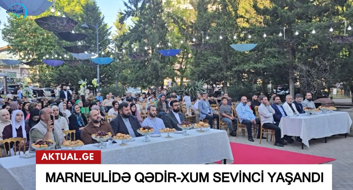 Marneuli Qədir-Xum sevincini yaşadı - VİDEO
