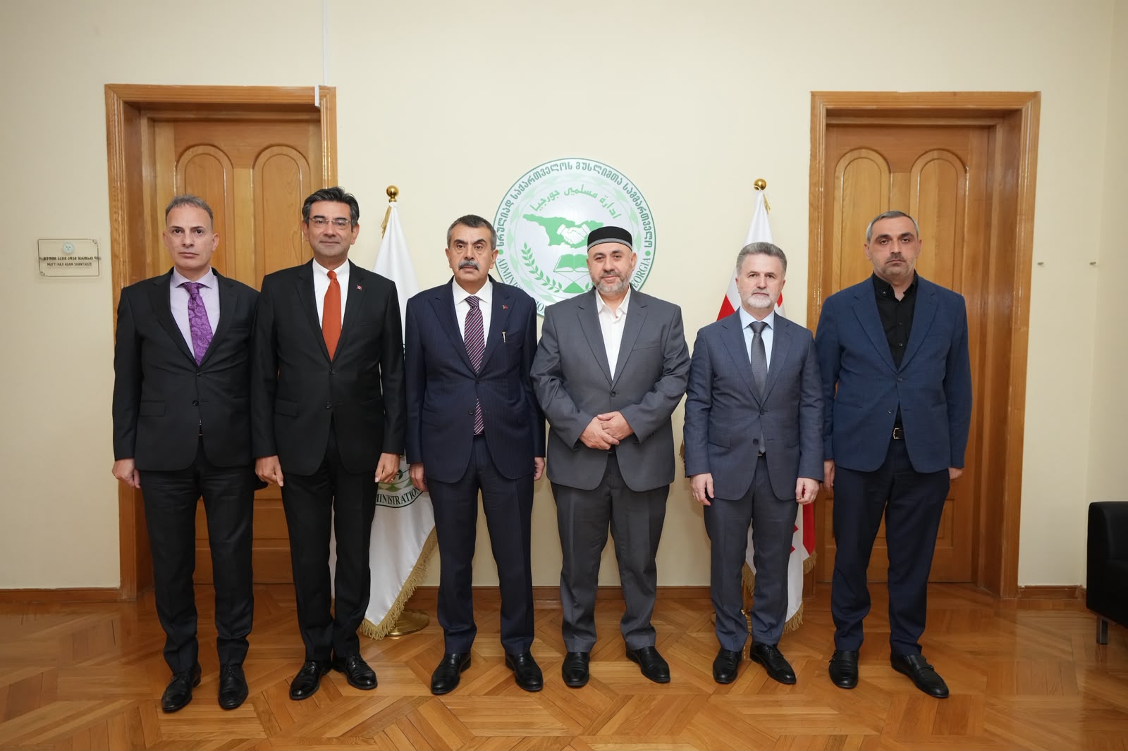 Türkiyə Milli Təhsil naziri Yusuf Tekin Tbilisidə BGMİ-ni ziyarət edib - FOTO